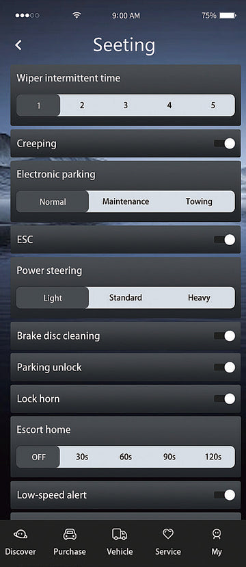 MAGICWAY mobile app alert screen