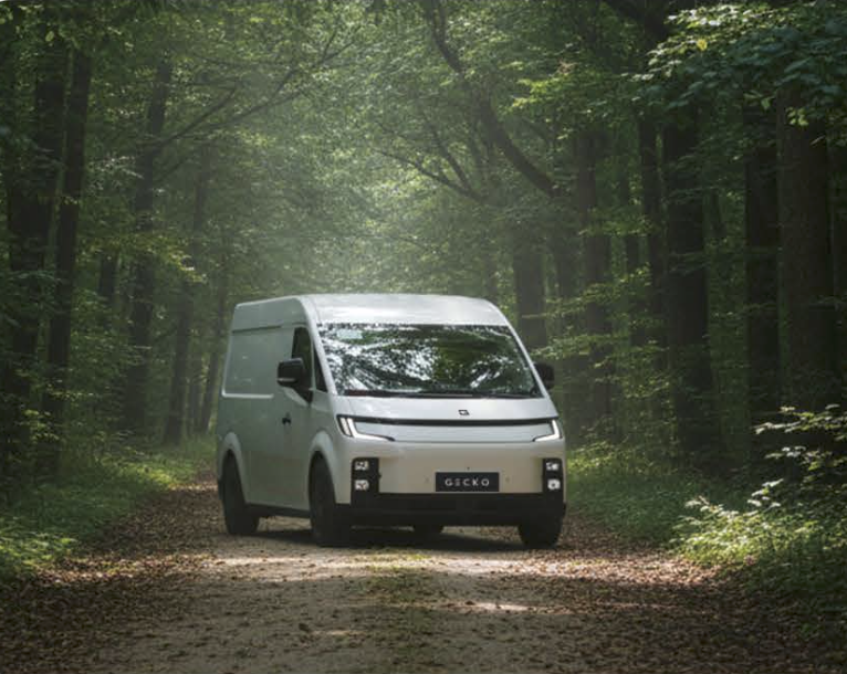 MAGICWAY under körning i skogen i verkliga förhållanden